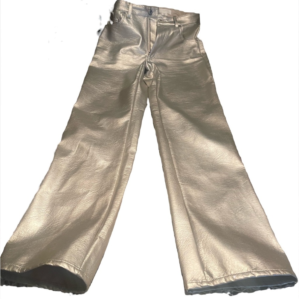 Straight cut regular jeans- silver coloured. H&M